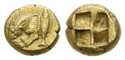 Mysia, Kyzikos EL 1/6 Stater or Hekte. The Finest 