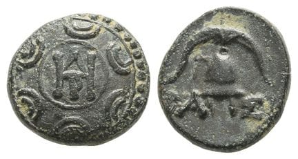 Kingdom of Macedon, Demetrios I Poliorketes AE Hal