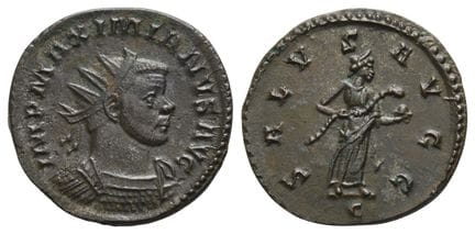 Antoniniano di Massimiano BI. . Antoniniano di Mas