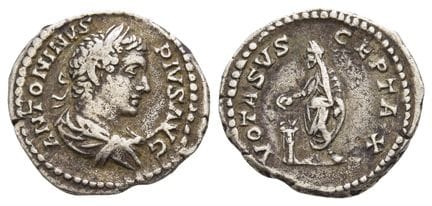 Caracalla AR Denarius. . Caracalla AR Denarius. AD