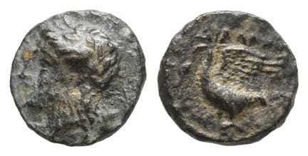 Ionia, Klazomenai AE 11mm. Unrecorded Magistrate's
