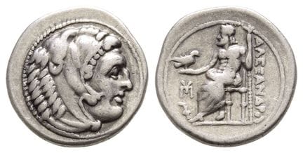 Kingdom of Macedon, Philip III Arrhidaios AR Drach