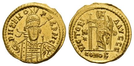 Pseudo-Imperial, Odovacar (Odoacer) AV Solidus. Ex