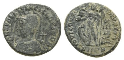 Licinio II, in qualità di Cesare, nummo BI. . Lici