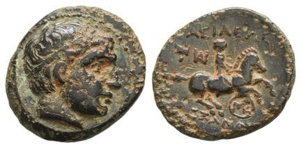 Kingdom of Macedon, Alexander III AE 20mm. . Kingd