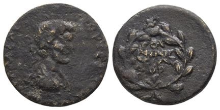 Geta AE 24mm of Ninica-Claudiopolis, Cilicia. . Ge