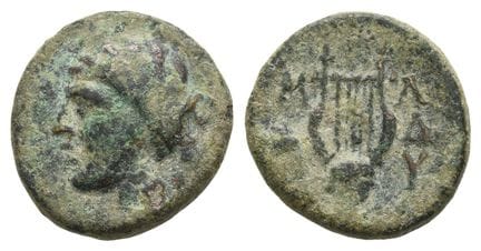 The Thracian Chersonese, Madytos AE Dichalkon. Ext