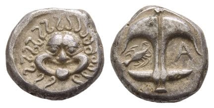 Thrace, Apollonia Pontika AR Drachm. . Thrace, Apo
