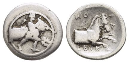 Thessaly, Trikka AR Hemidrachm. . Thessaly, Trikka