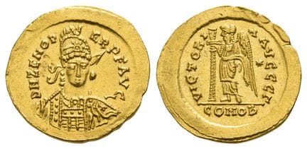 Pseudo-Imperial, Odovacar (Odoacer) AV Solidus. Ex
