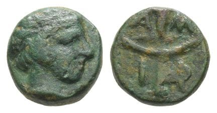 Macedon, Amphipolis AE 10mm. . Macedon, Amphipolis