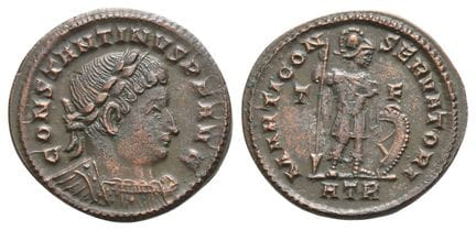 Nummo di Costantino I BI. . Nummo di Costantino I 