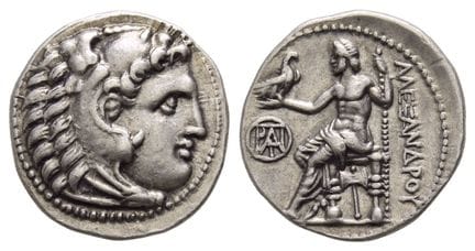 Kingdom of Macedon, Demetrios I Poliorketes AR Dra