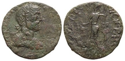 Trajan Decius AE 28mm of Selinus-Traianopolis, Cil