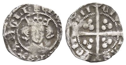 Angleterre. Plantagenêt, Édouard III, penny en arg