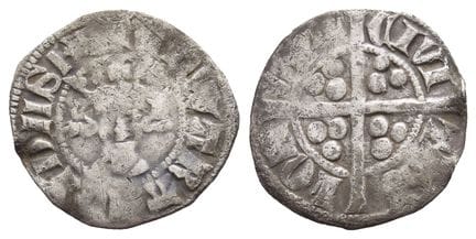 Angleterre. Plantagenêt, Édouard Ier, penny en arg