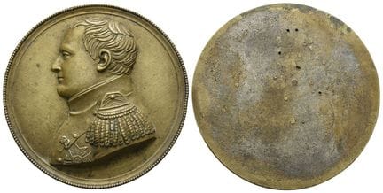 France. Médaille de Napoléon Bonaparte, réédition 