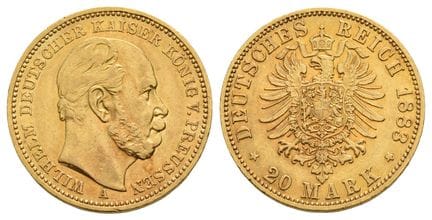 États allemands. Royaume de Prusse, Guillaume Ier,