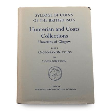 Collections Hunterian et Coates, Monnaies anglo-sa