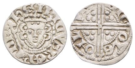 Angleterre. Plantagenêt, Henri III, penny en argen