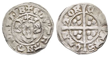 Angleterre. Plantagenêt, Édouard Ier, penny en arg