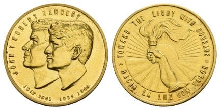 États-Unis d'Amérique. Médaille AV John et Robert 
