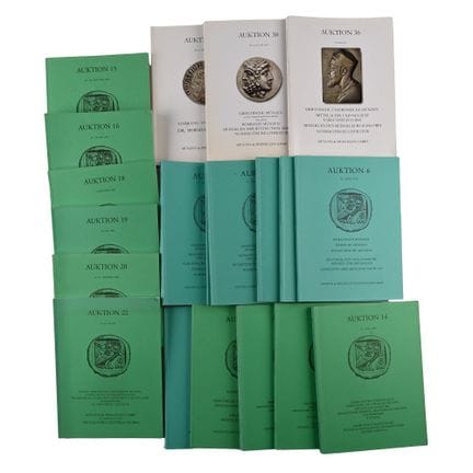Collection de catalogues numismatiques de Munzen &