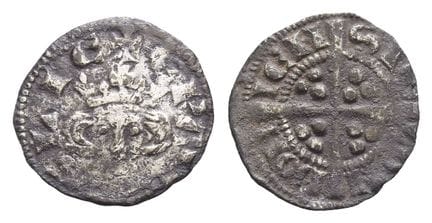 Angleterre. Plantagenêt, Édouard Ier, farthing en 