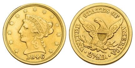 États-Unis d'Amérique. République fédérale. 2,5 do