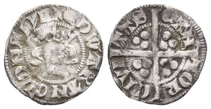 Angleterre. Plantagenêt, Édouard Ier, penny en arg