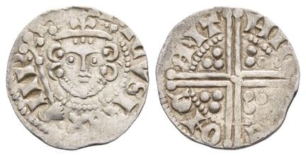 Angleterre. Plantagenêt, Henri III, penny en argen