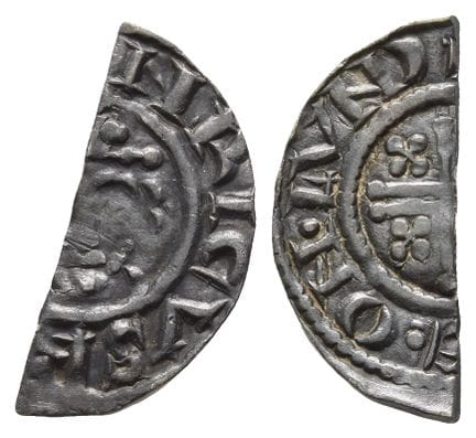 Angleterre. Plantagenêt, Richard Ier, demi-penny e