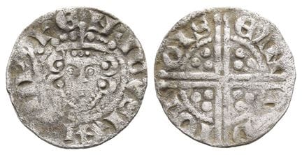 Angleterre. Plantagenêt, Henri III. Penny en argen