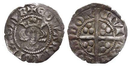 Angleterre. Plantagenêt, Édouard Ier, penny en arg