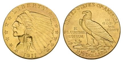 États-Unis d'Amérique. République fédérale. 2,5 do