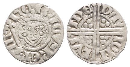 Angleterre. Plantagenêt, Henri III, penny en argen