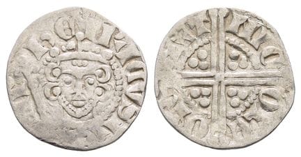 Angleterre. Plantagenêt, Henri III, penny en argen