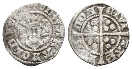 Angleterre. Plantagenêt, Édouard Ier, penny en arg