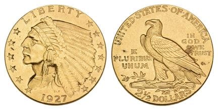 États-Unis d'Amérique. République fédérale. 2,5 do