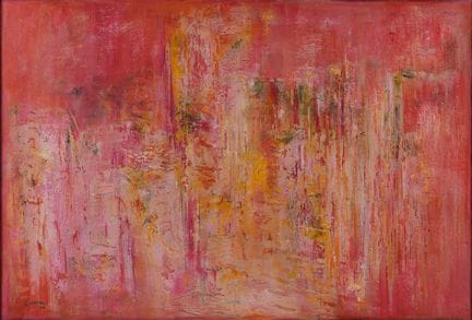 CORPORA ANTONIO (1909 - 2004) CRÉPUSCULE. 1960. Hu