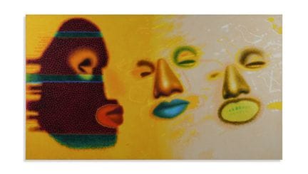 PASCHKE ED (1939 - 2004) NEGRA. 1995. Huile sur to