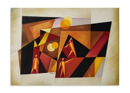 BORTNYIK SANDOR (1893 - 1976) COMPOSITION D'AUTOMN