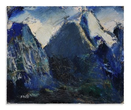 SIRONI MARIO (1885 - 1961) MONTAGNE (vers 1955). H
