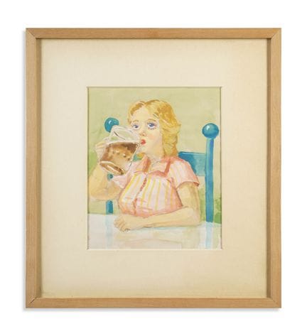 CURRIN, JOHN (b. 1962) SPECIAL DAY. 1993. Watercol