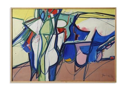 PRICA ZLATKO (1916 - 2003) BAIGNEURS ET BATEAUX. 1