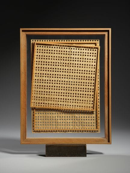 ALBERTO BIASI (b. 1937) TRAMA. 1960. Overlapping l