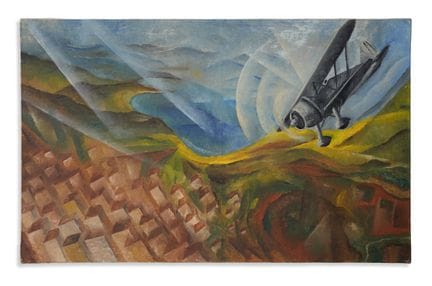 AMBROSI ALFREDO GAURO (1901 - 1945) VIRATA SUL LAG