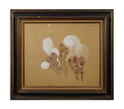 TOBEY MARK  (1890 - 1976) SANS TITRE . 1953. tempe