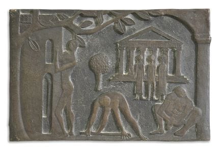 VERROCA FRANCO (1927–1999) UNTITLED. Bronze. 39.20