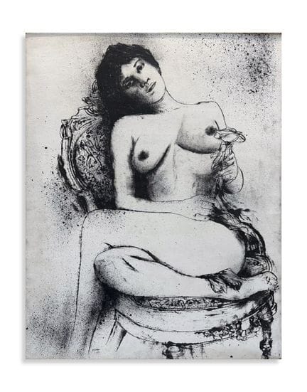 MINEI FRANCO (geb. 1922) OHNE TITEL. 1965. Mischte